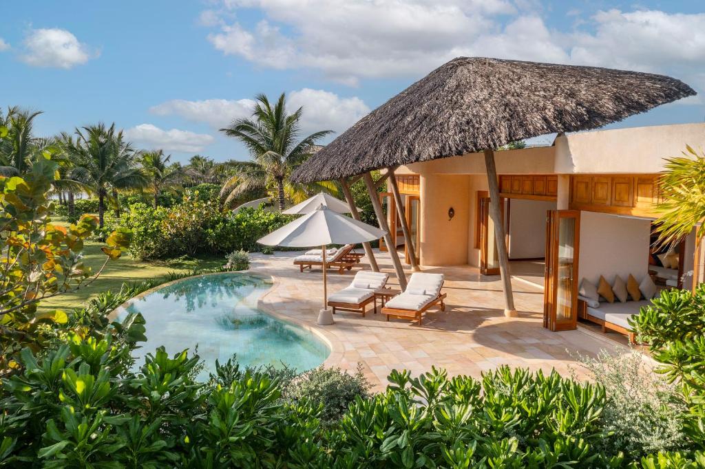 Beach Front Four-Bedroom Pool Villa