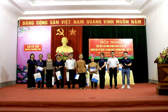 Vintravel tham gia hoạt động đền ơn đáp nghĩa kỷ niệm ngày Thương binh - Liệt sỹ 27/07/2023